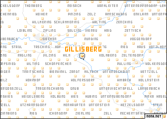 map of Gillisberg