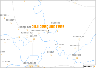 map of Gilmore Quarters