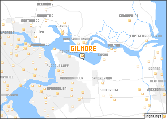 map of Gilmore