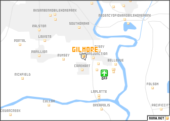 map of Gilmore