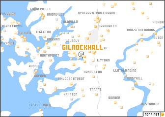 map of Gilnock Hall
