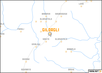 map of Giloagli