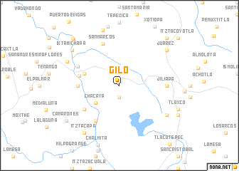 map of Gilo