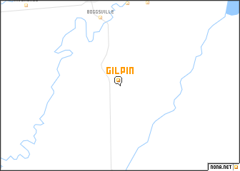 map of Gilpin