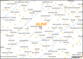 map of Gilpur