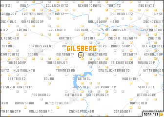 map of Gilsberg