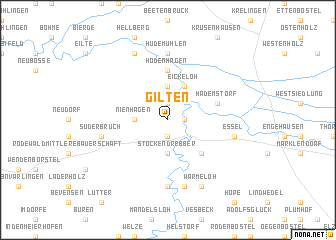 map of Gilten