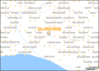 map of Gilvrazinos