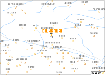 map of Gilwandai