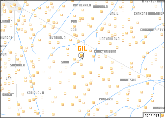 map of Gil