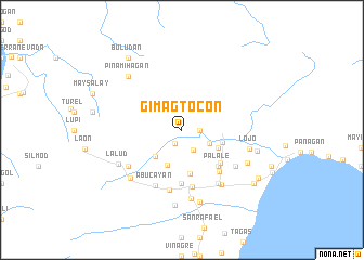 map of Gimagtocon