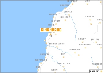 map of Gimampang