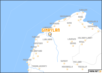 map of Gimaylan