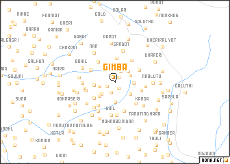 map of Gimba