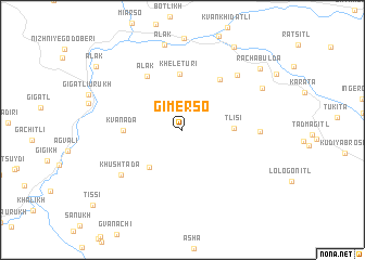 map of Gimerso