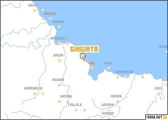 map of Gimgimta