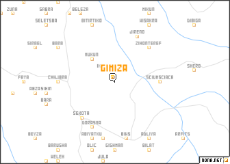 map of Gimīza