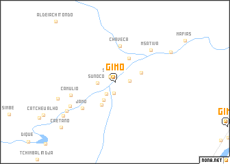 map of Gimo