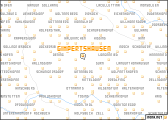 map of Gimpertshausen