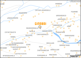 map of Ginabai