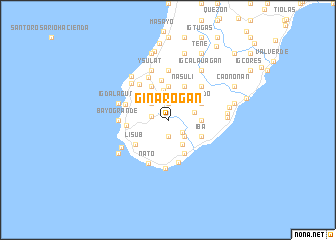 map of Ginarogan