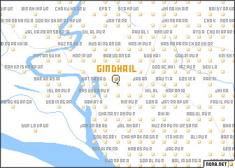 map of Gindhāil