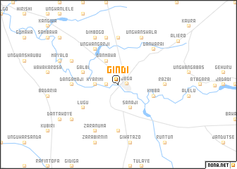 map of Gindi