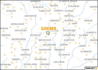 map of Ginebra