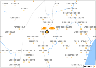 map of Gingawa