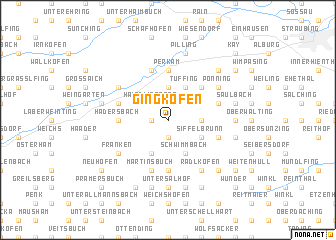 map of Gingkofen