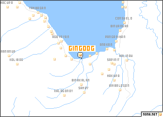 map of Gingoog