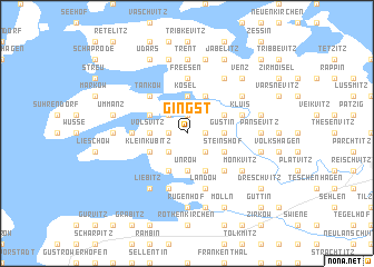 map of Gingst