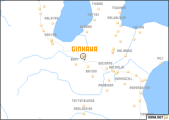 map of Ginhawa