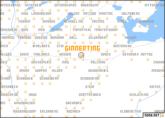 map of Ginnerting