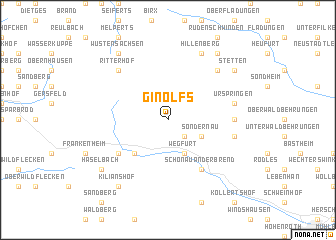 map of Ginolfs