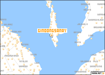 map of Ginoong Sanay