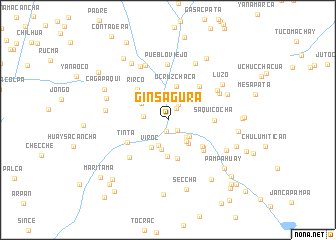 map of Ginsagura