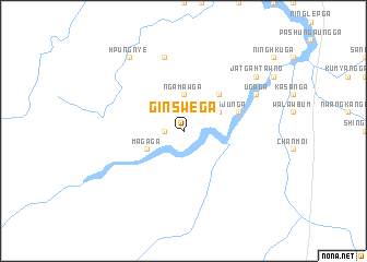 map of Ginswe Ga