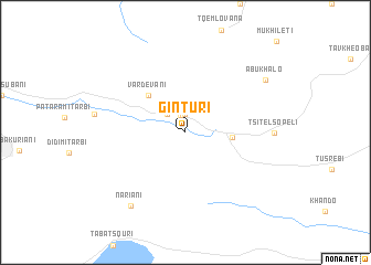 map of Ginturi