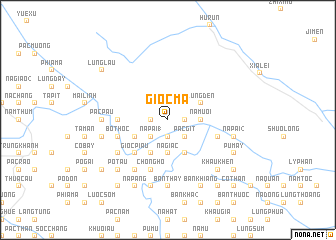 map of Giổc Mạ