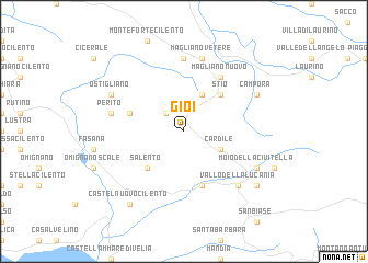 map of Gioi