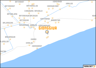 map of Giồng Giữa