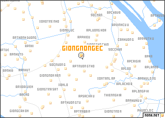 map of Giồng Nô Ngéc