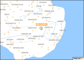 map of Giồng Ổi