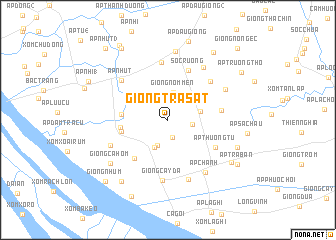 map of Giồng Trà Sầt