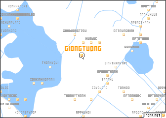 map of Giồng Tuông