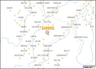 map of Gioong