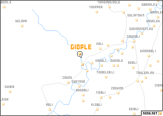 map of Giople