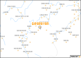 map of Giparayan