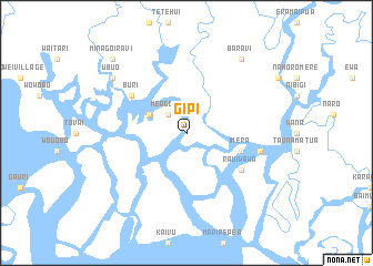 map of Gipi